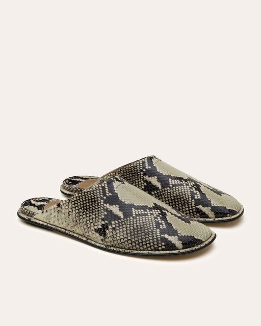 Zay | Python Printed Leather
