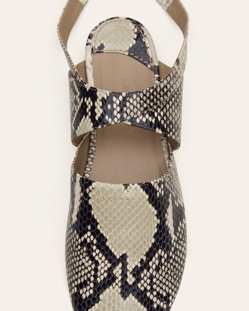Anna | Python Printed Leather
